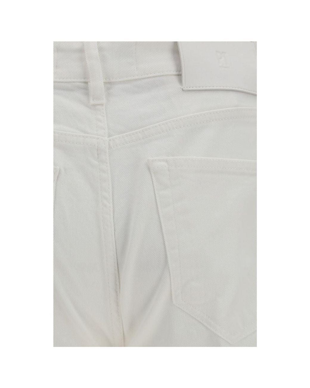 PT Torino Gray White Cotton Slim Fit Jeans for men