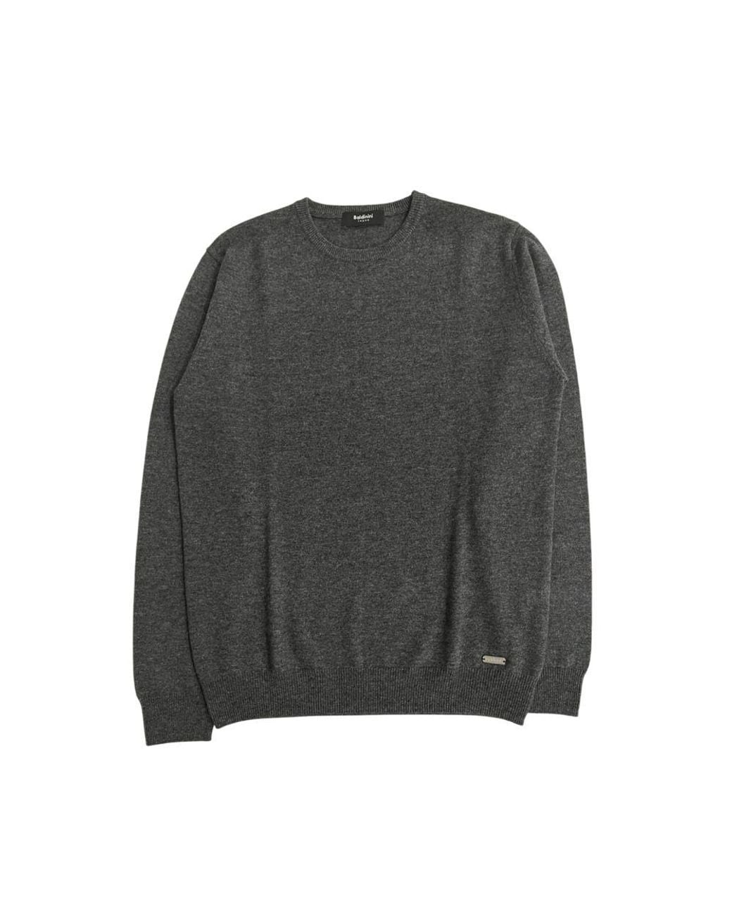 Baldinini Gray Cashmere Sweater for men