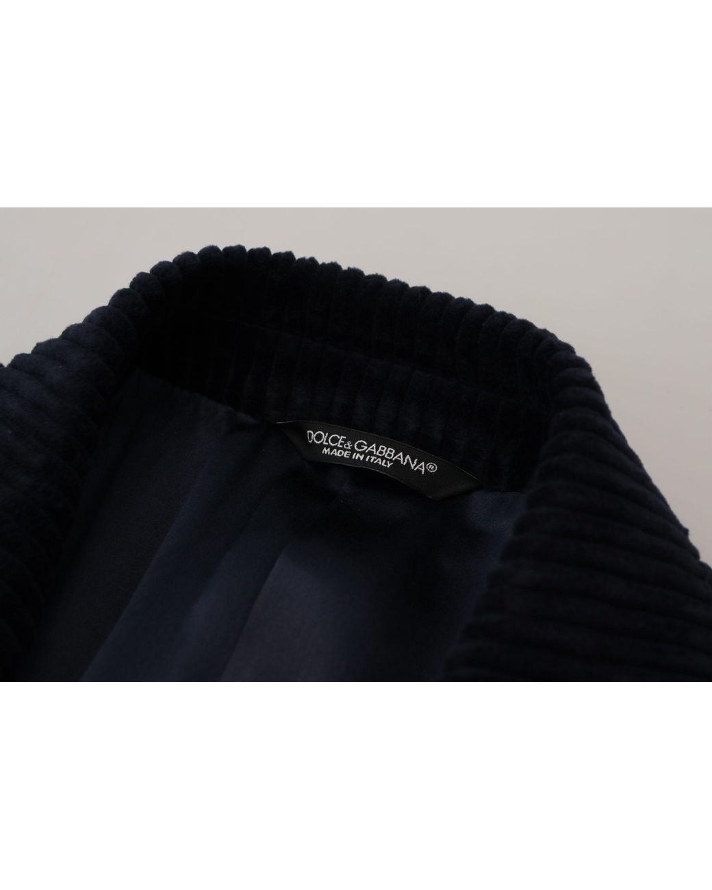 Dolce & Gabbana Black Cotton Cardigan Long Coat Men Jacket for men