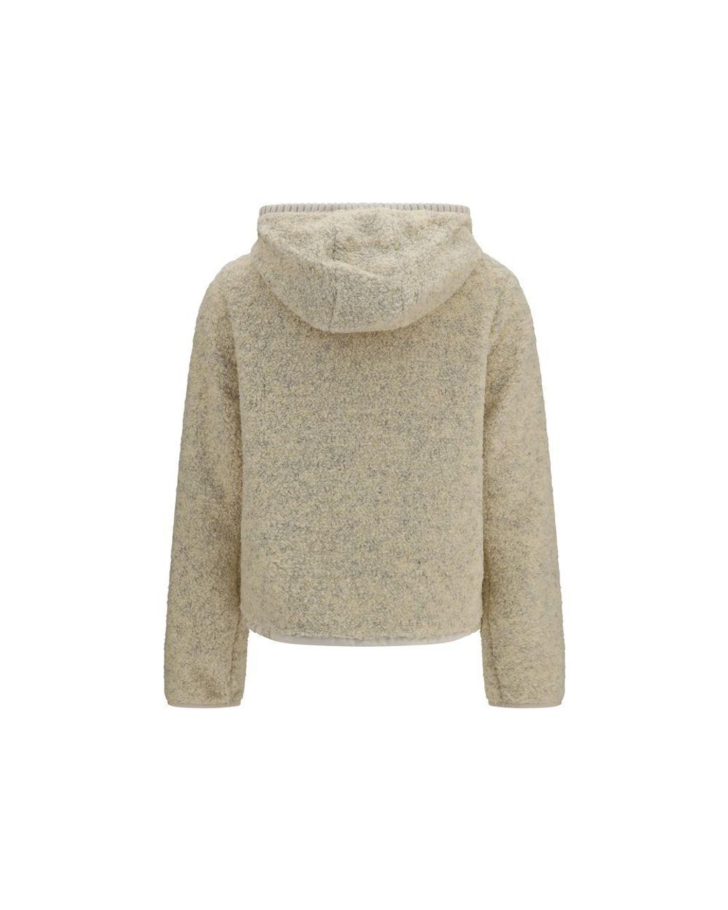 Moncler Natural Beige Polyester Sweatshirt
