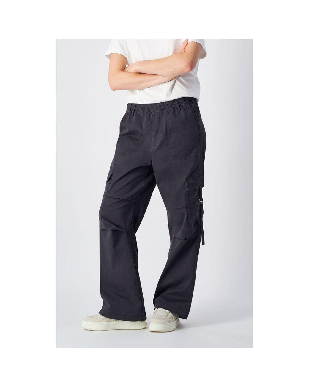 Champion Gray Cotton Cargo Pants