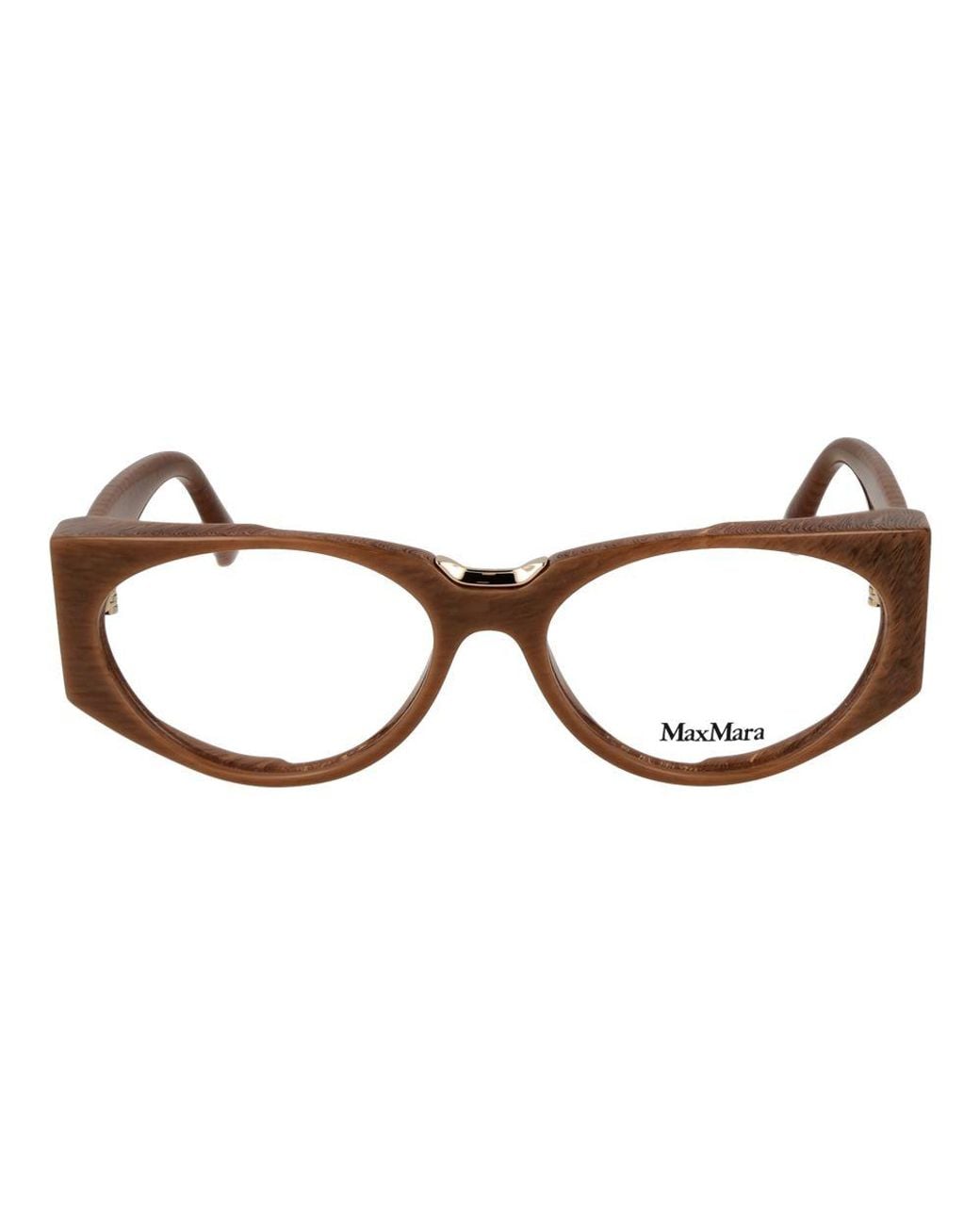 Max Mara Brown Plastic Glasses (frames)