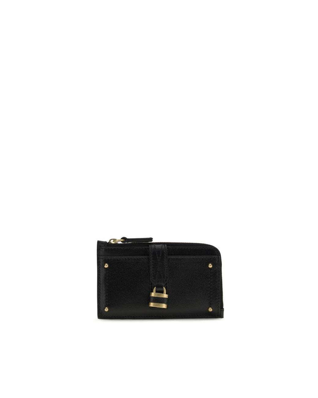 Chloé Black Calf Leather Bos Taurus Wallet