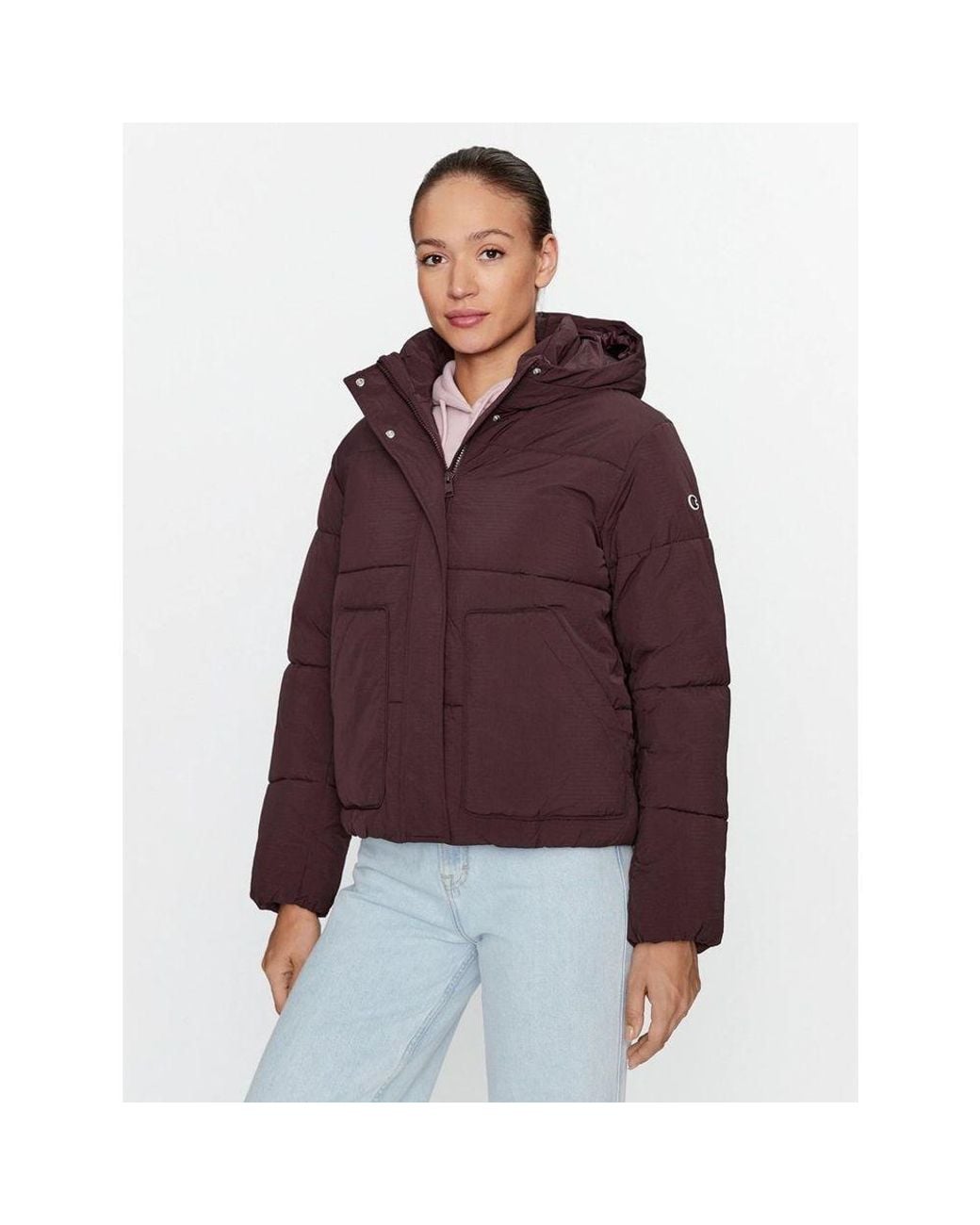 Champion Red Polyamide Parka