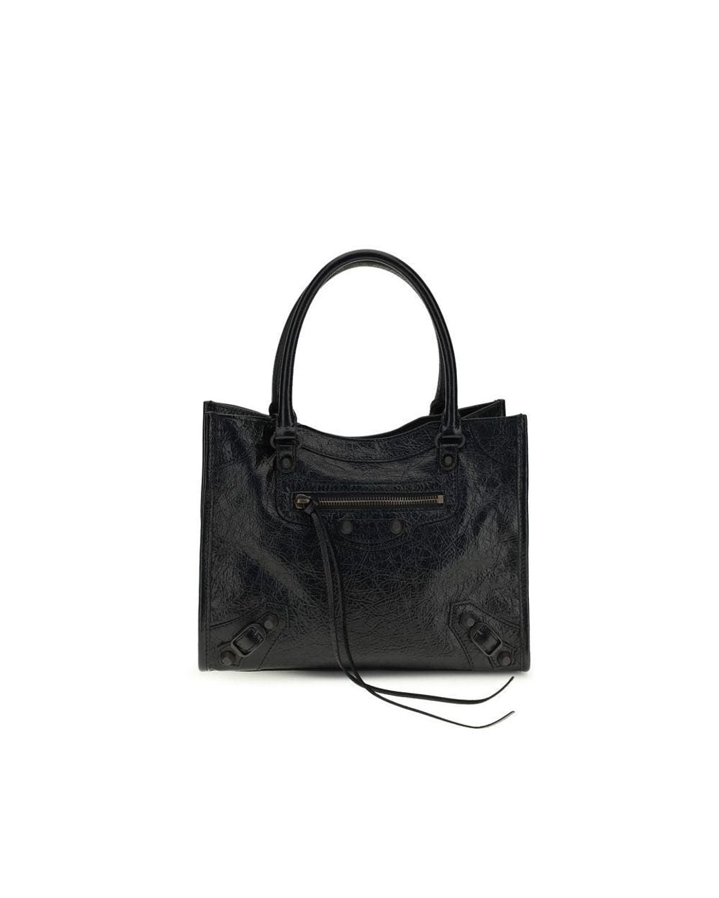 Balenciaga Black Lamb Ovis Aries Shoulder Bag