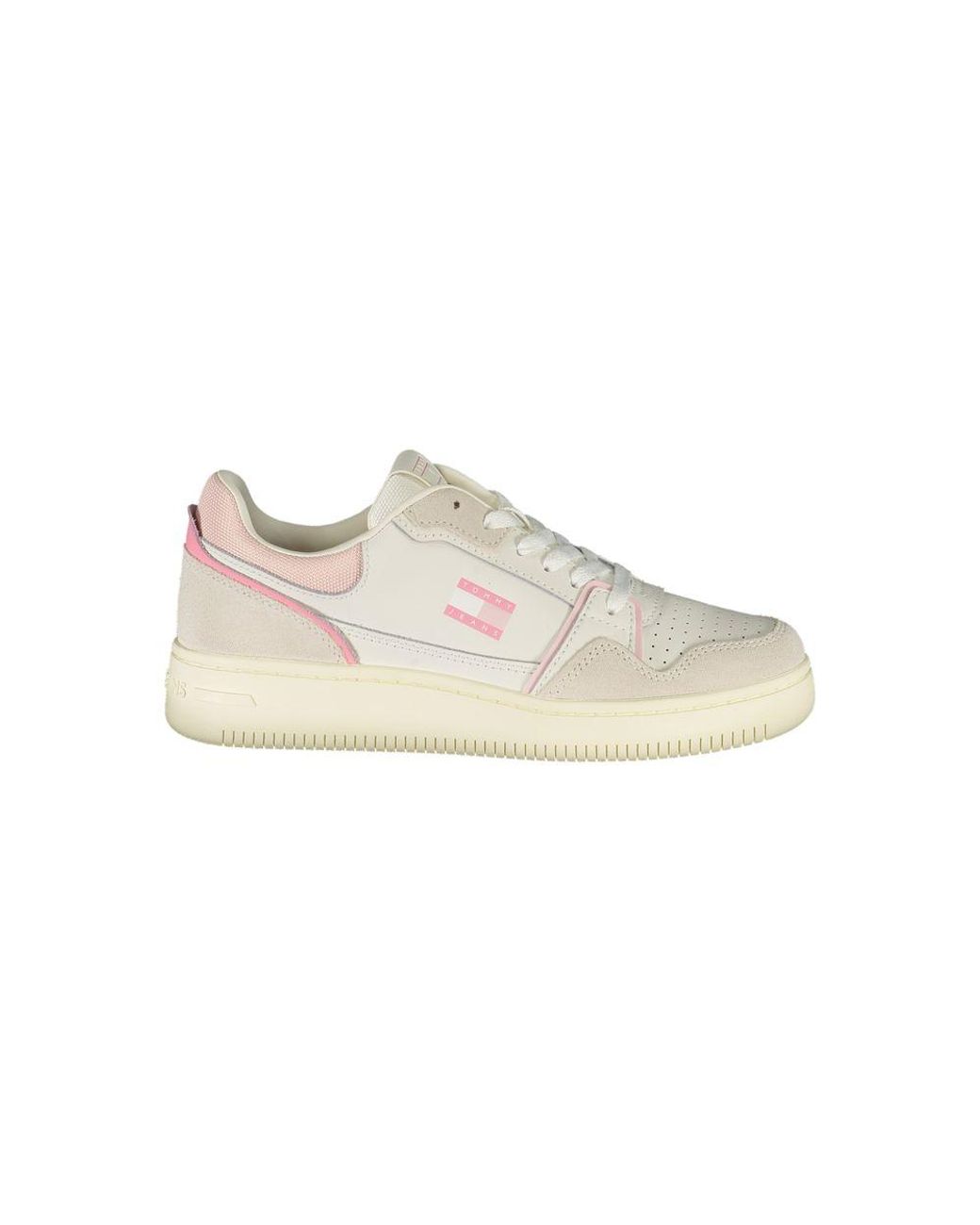 Tommy Hilfiger White Leather Sneaker