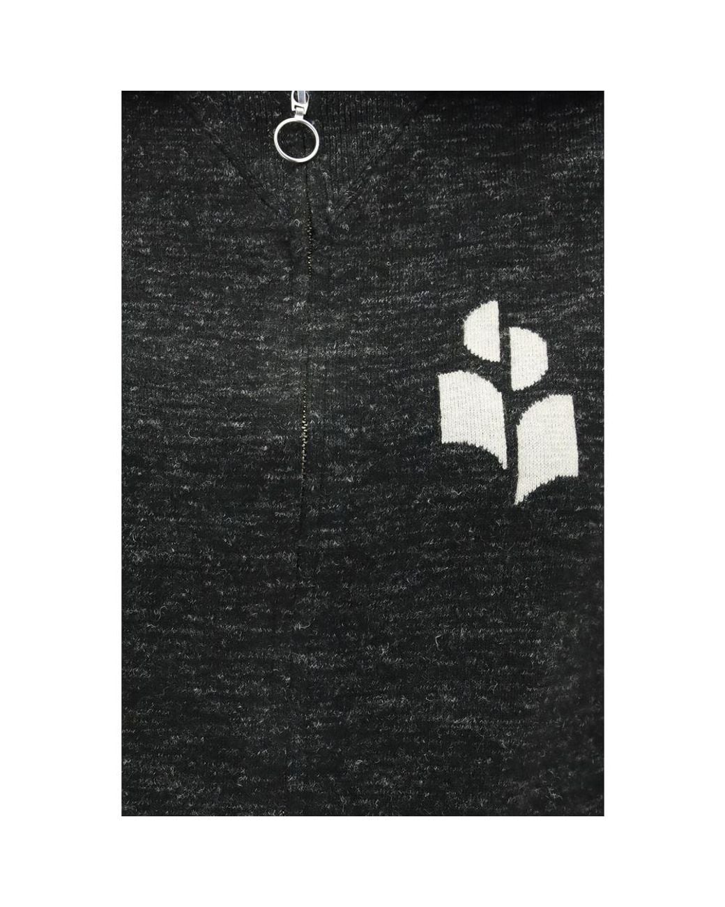 Isabel Marant Black Viscose Sweatshirt