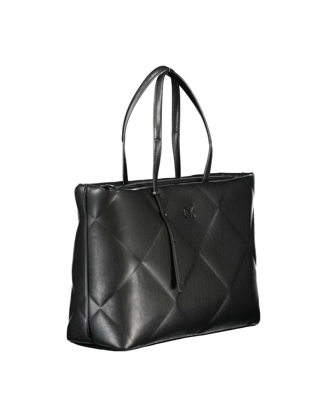 Calvin Klein Black Polyester Handbag
