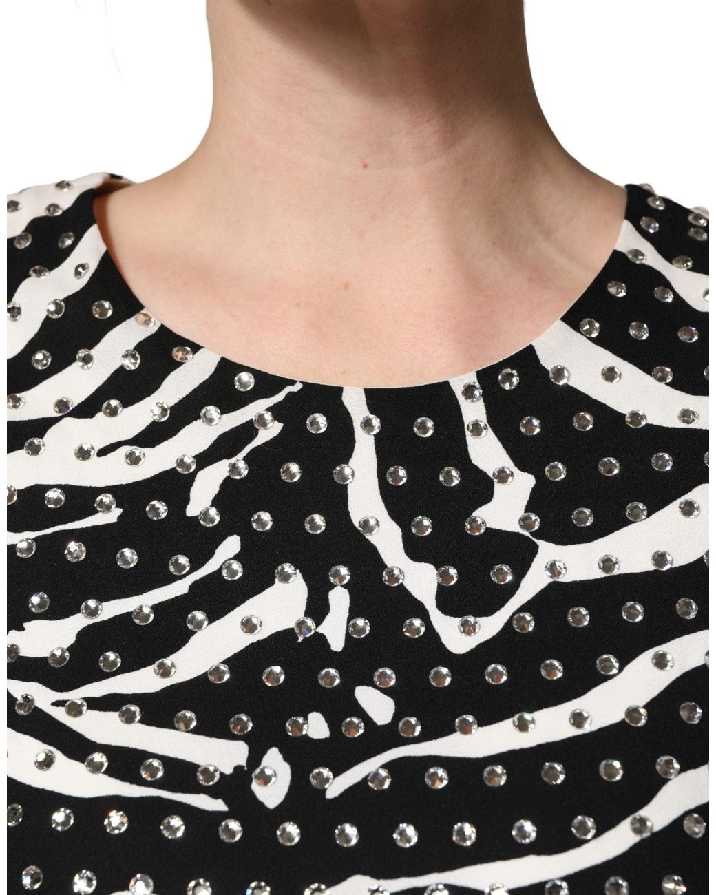 Dolce & Gabbana Black Short Dresses