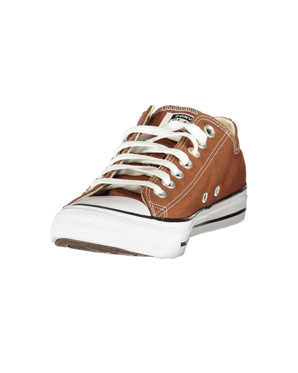 Converse Multicolor Brown Polyester Athletic Sneakers