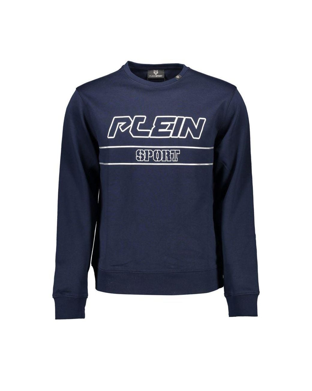 Philipp Plein Blue Cotton Sweatshirt for men