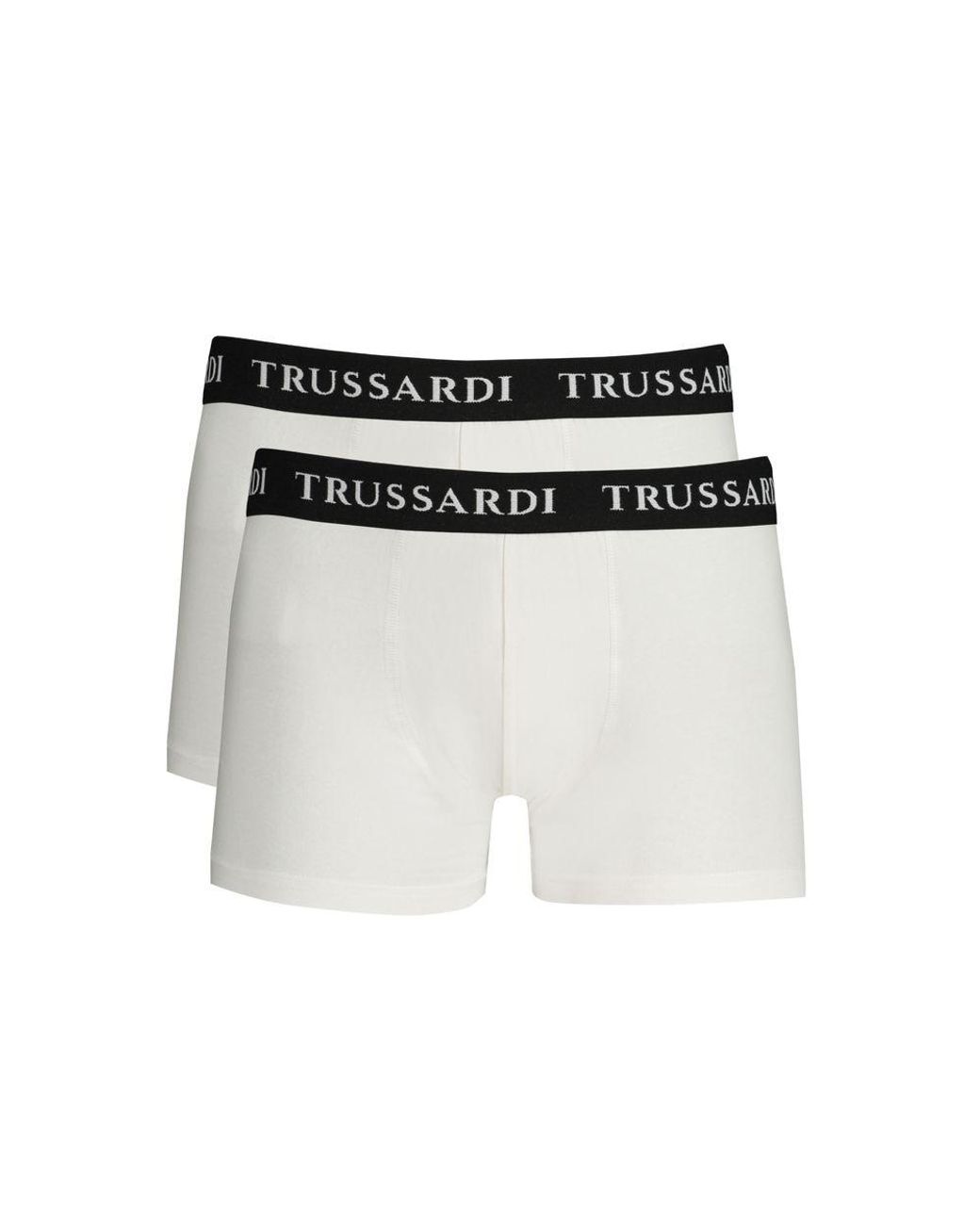 Trussardi Black Cotton Boxer Brief for men