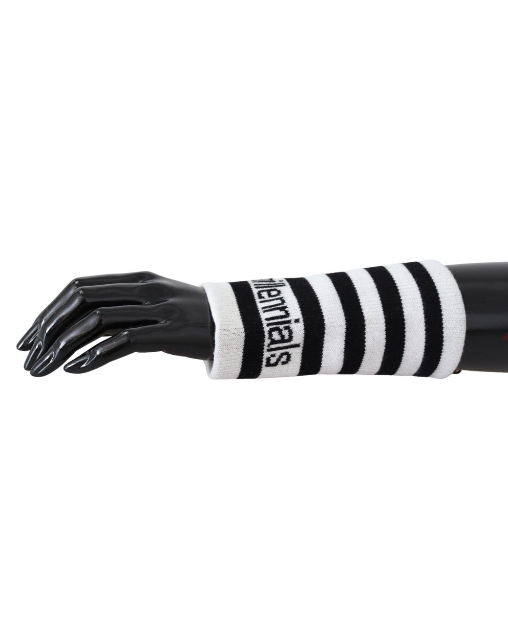 Dolce & Gabbana Black Wool Dgmillennials Wristband Wrap for men