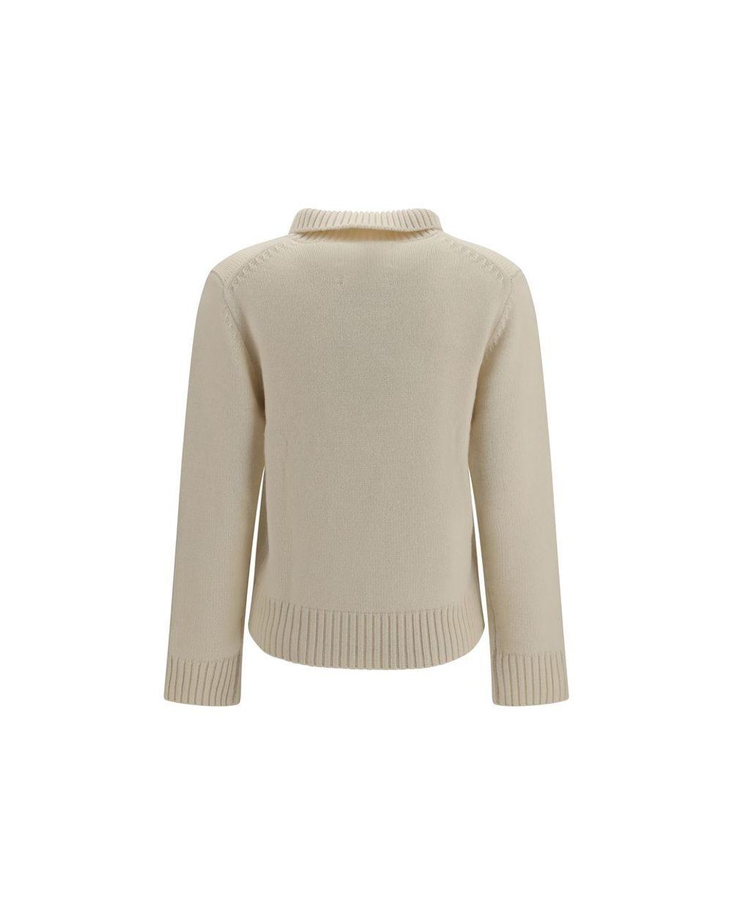 Extreme Cashmere Natural White Cashmere Sweater