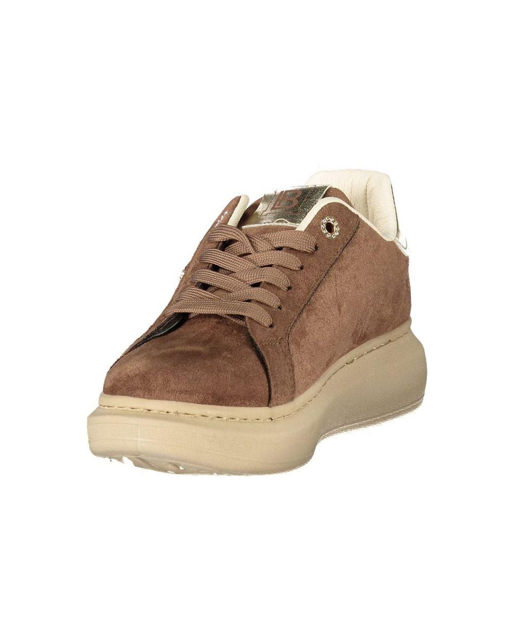Laura Biagiotti Natural Brown Polyurethane 's Sneaker