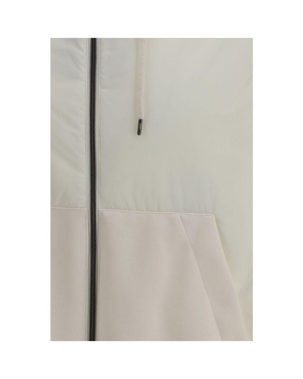 Herno Gray White Polyamide Shell Jacket for men