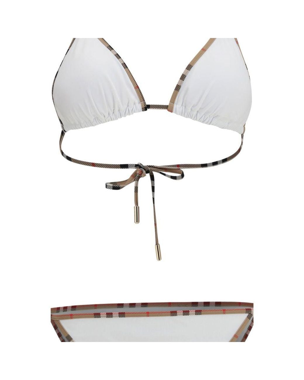 Burberry White Polyamide Bikini
