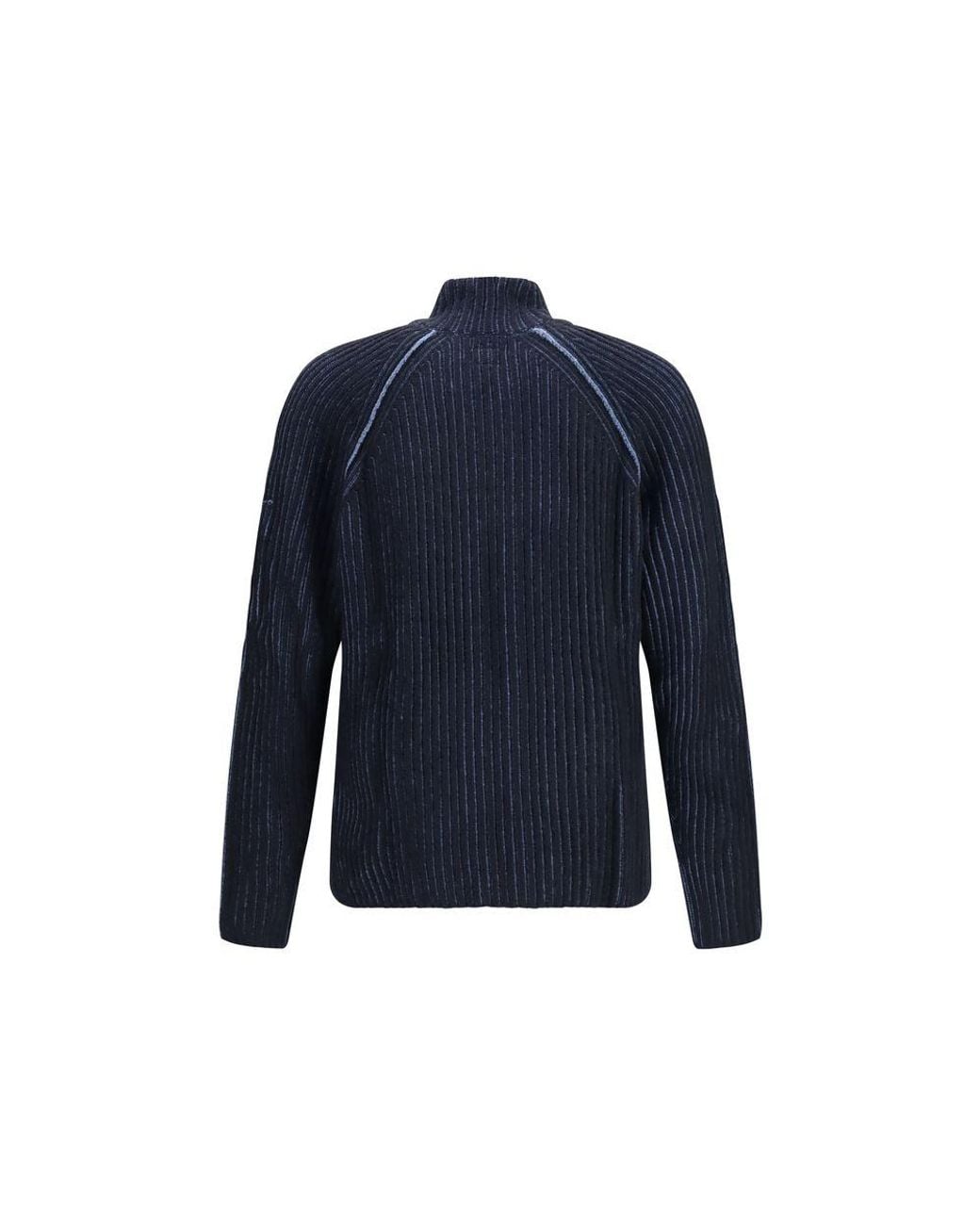 C P Company Blue Polyamide Cardigan for men