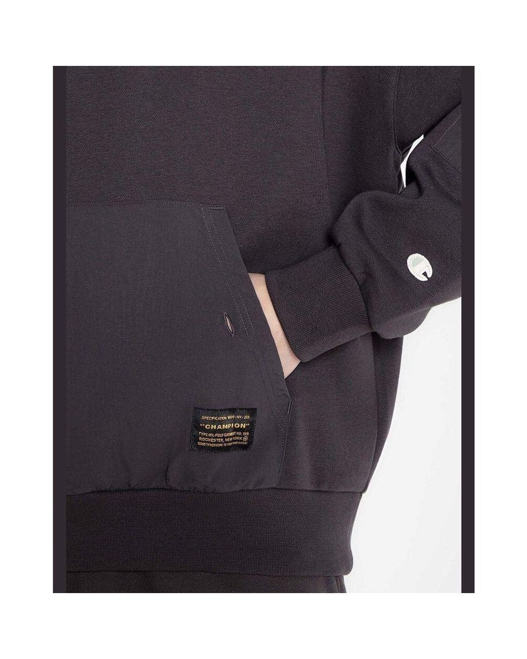 Champion Blue Cotton Sweatshirt for men