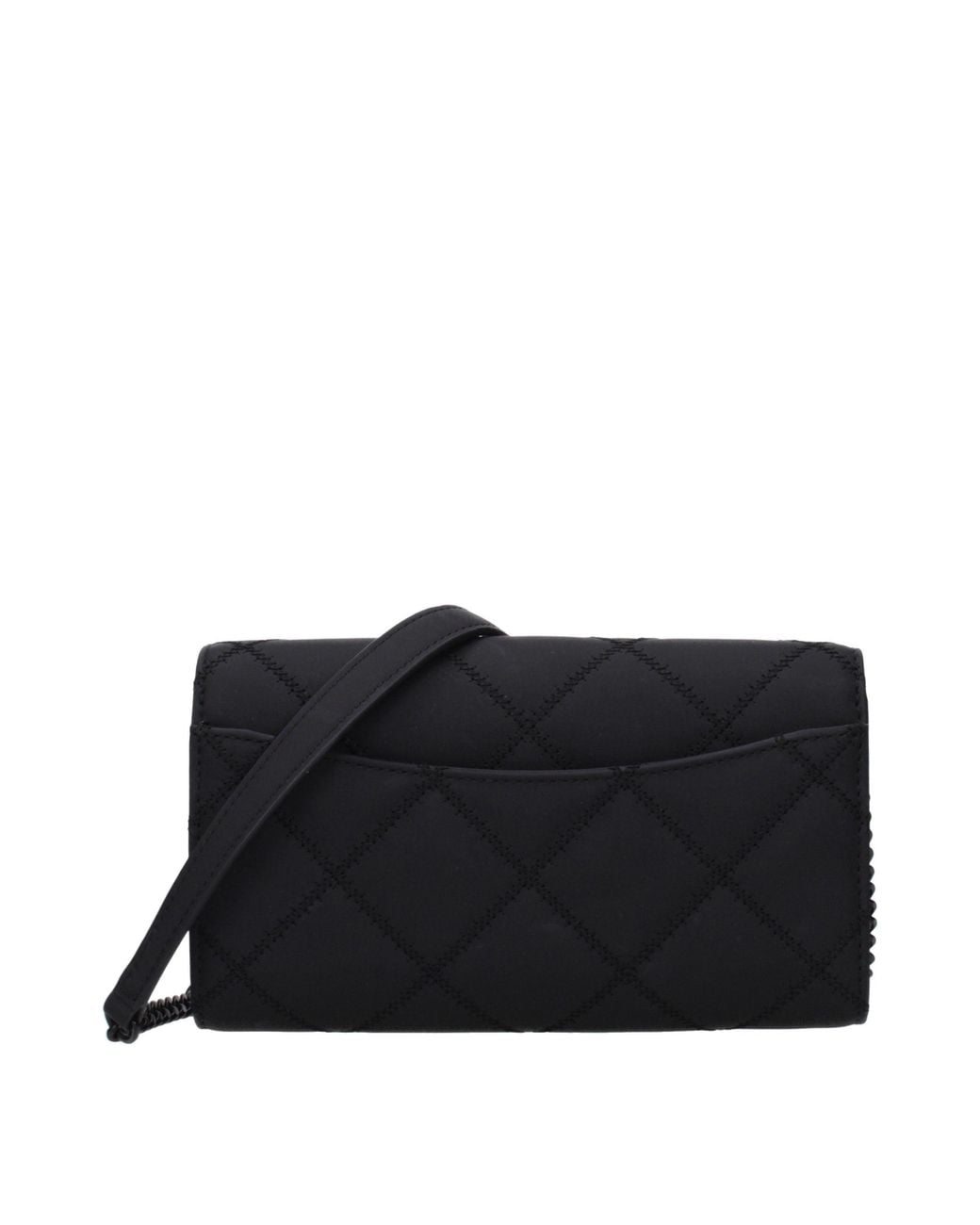 Tory Burch Black Leather Clutch Bag