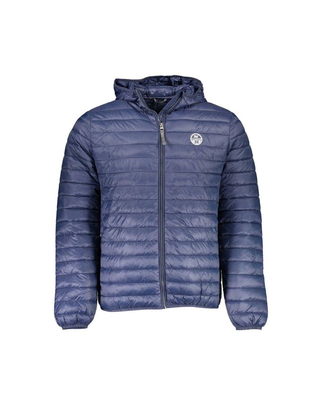 North Sails Blue Polyamide Jacket for men