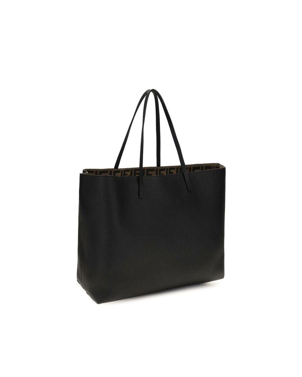 Fendi Black Fendi Calfskin Leather Shoulder Bag