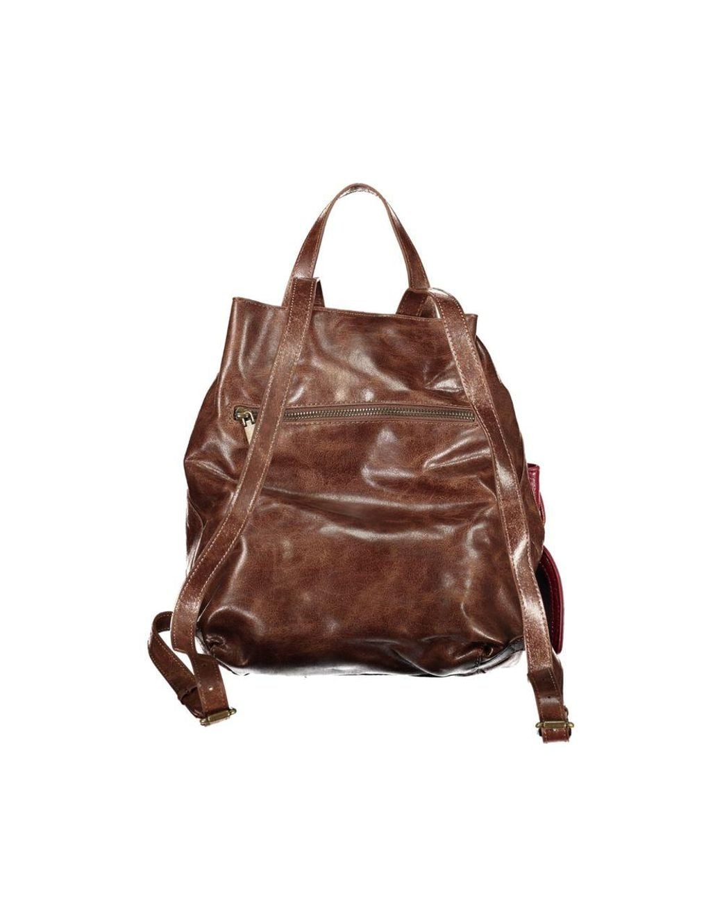 Desigual Brown Polyurethane 's Backpack