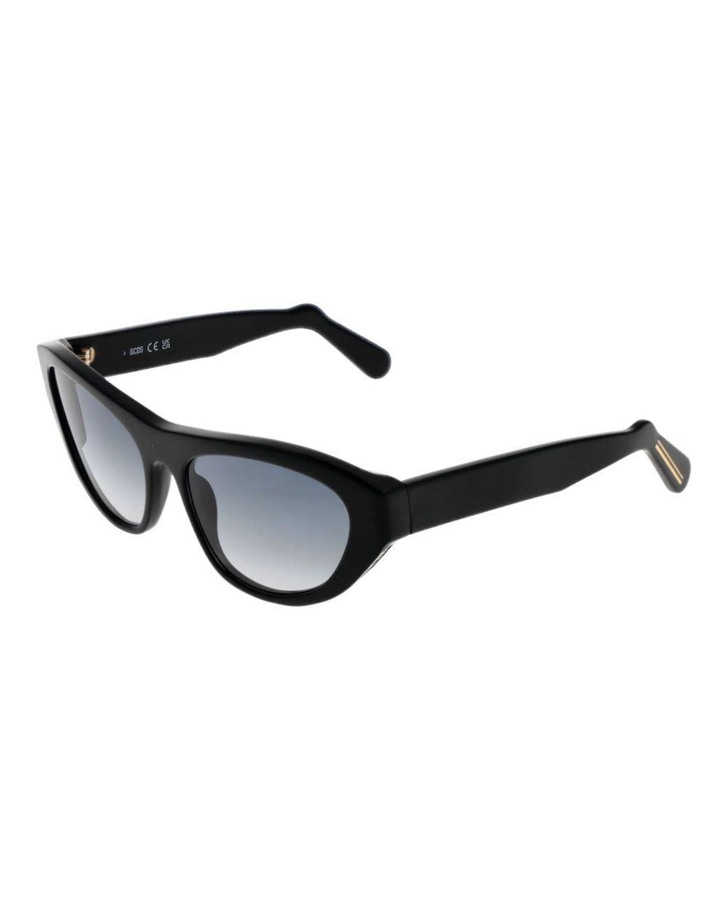 Gcds Black Acetate Sunglasses