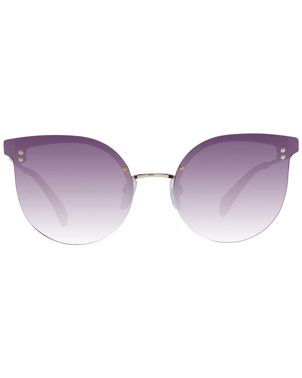 Maje Purple Gold Sunglasses