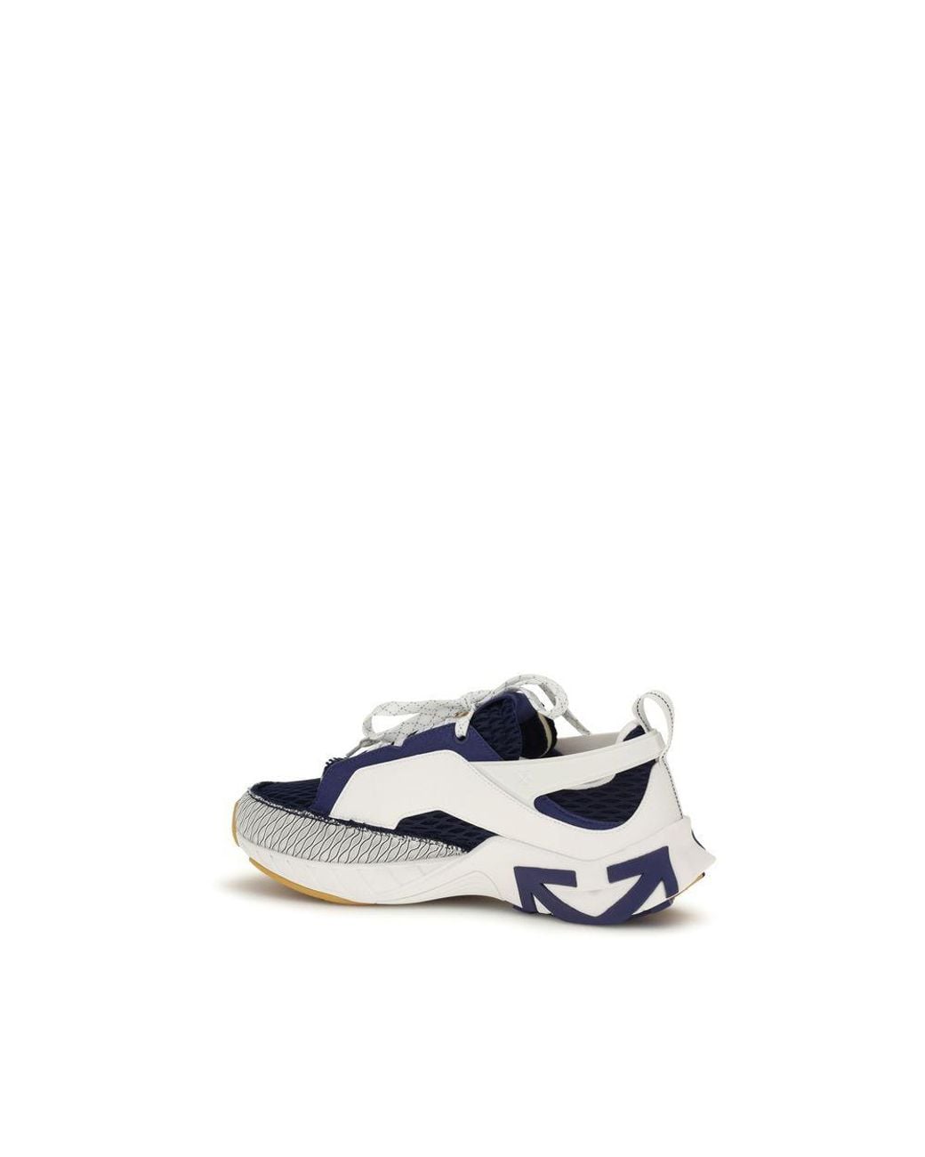 Off-White c/o Virgil Abloh White Multicolor Fabric Athletic Sneakers - Eu40/us7 for men