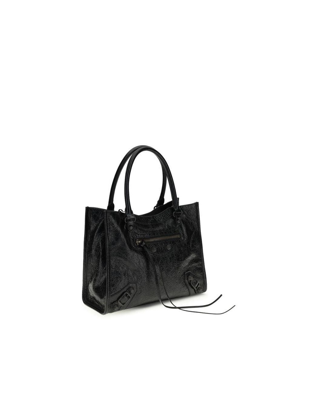 Balenciaga Black Lamb Ovis Aries Shoulder Bag