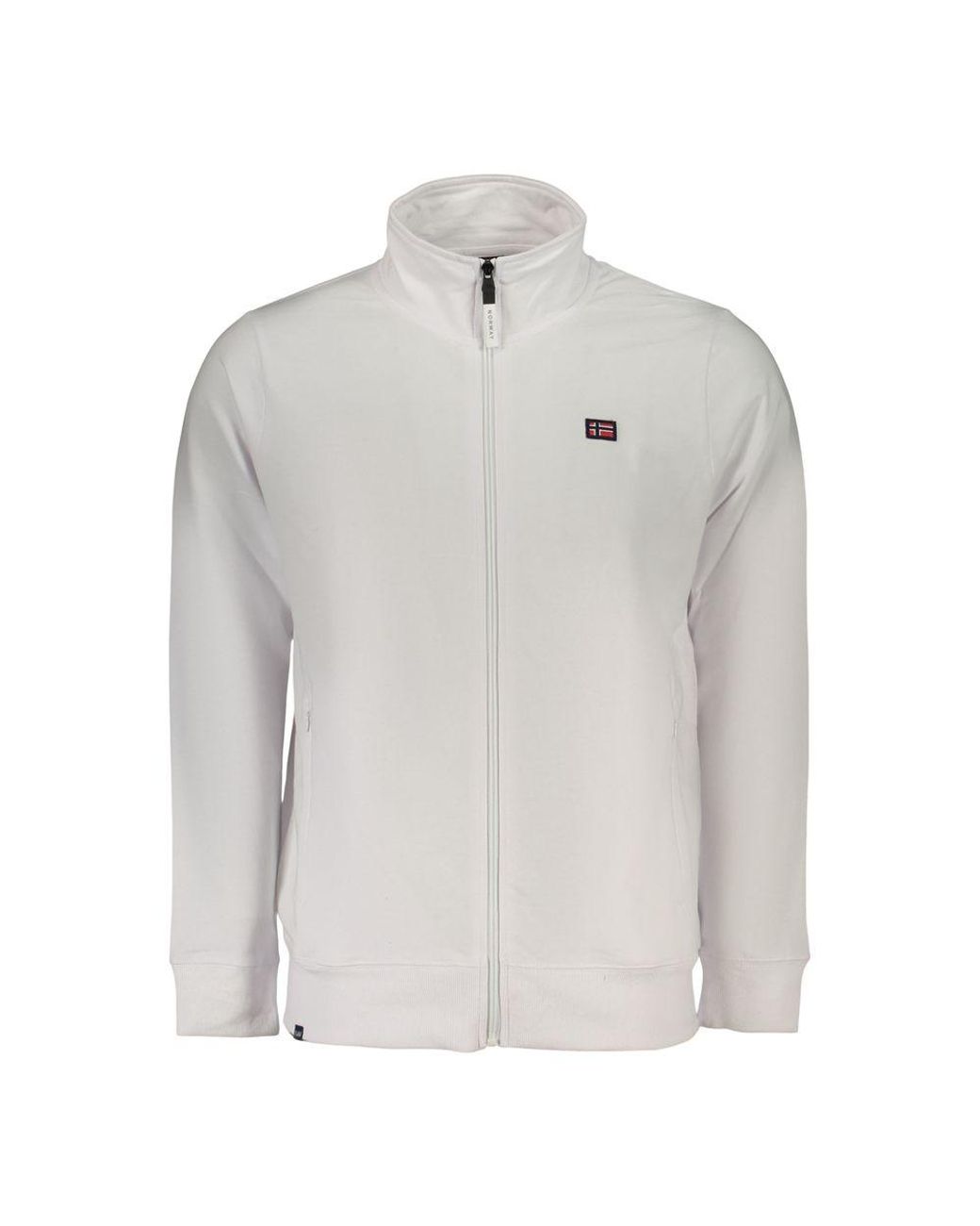 Norway 1963 Gray Bianco Cotton Men Sweatshirt for men