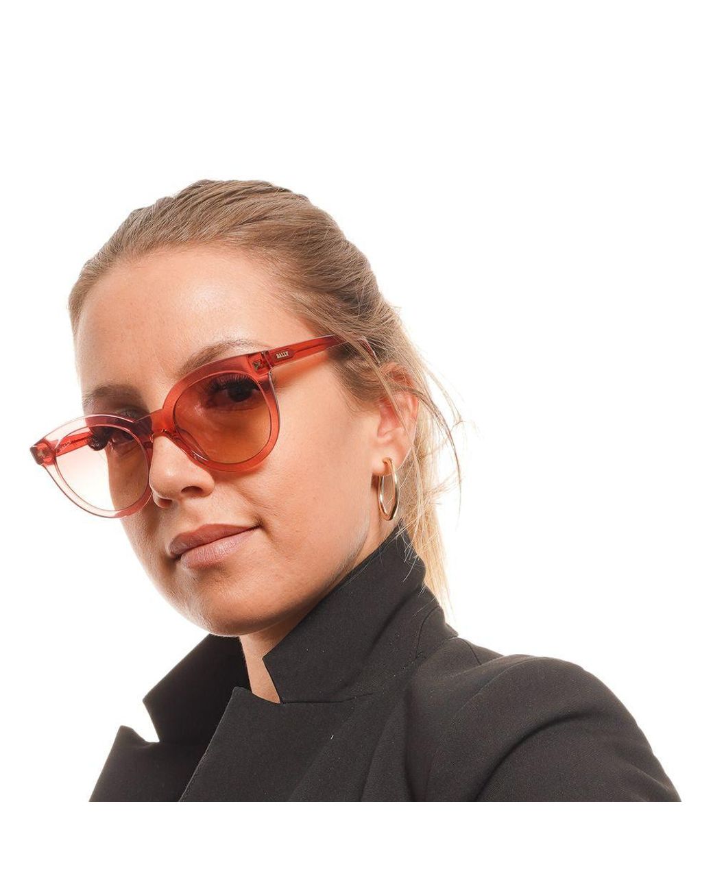 Bally Pink Red Sunglasses