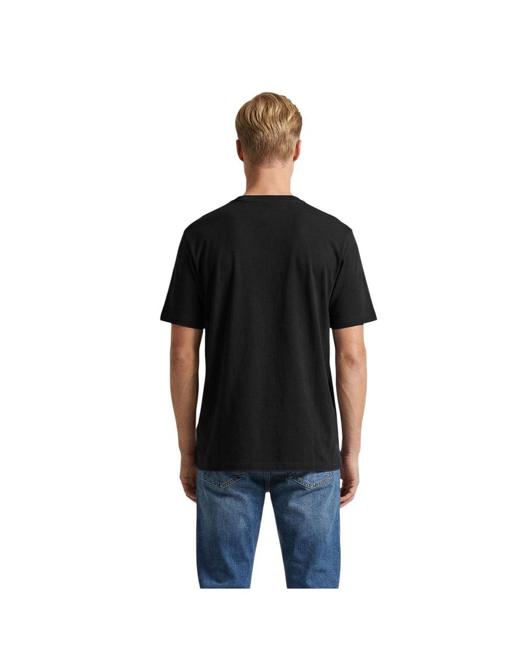 Tommy Hilfiger Black Cotton T for men