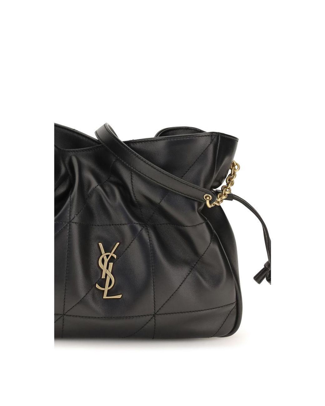 Saint Laurent Black Jamie Pouch With Strap