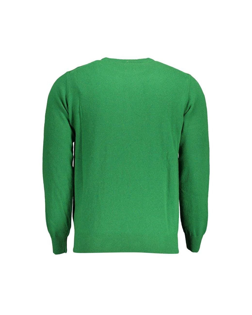 North Sails Green Wool Men Sweater for men