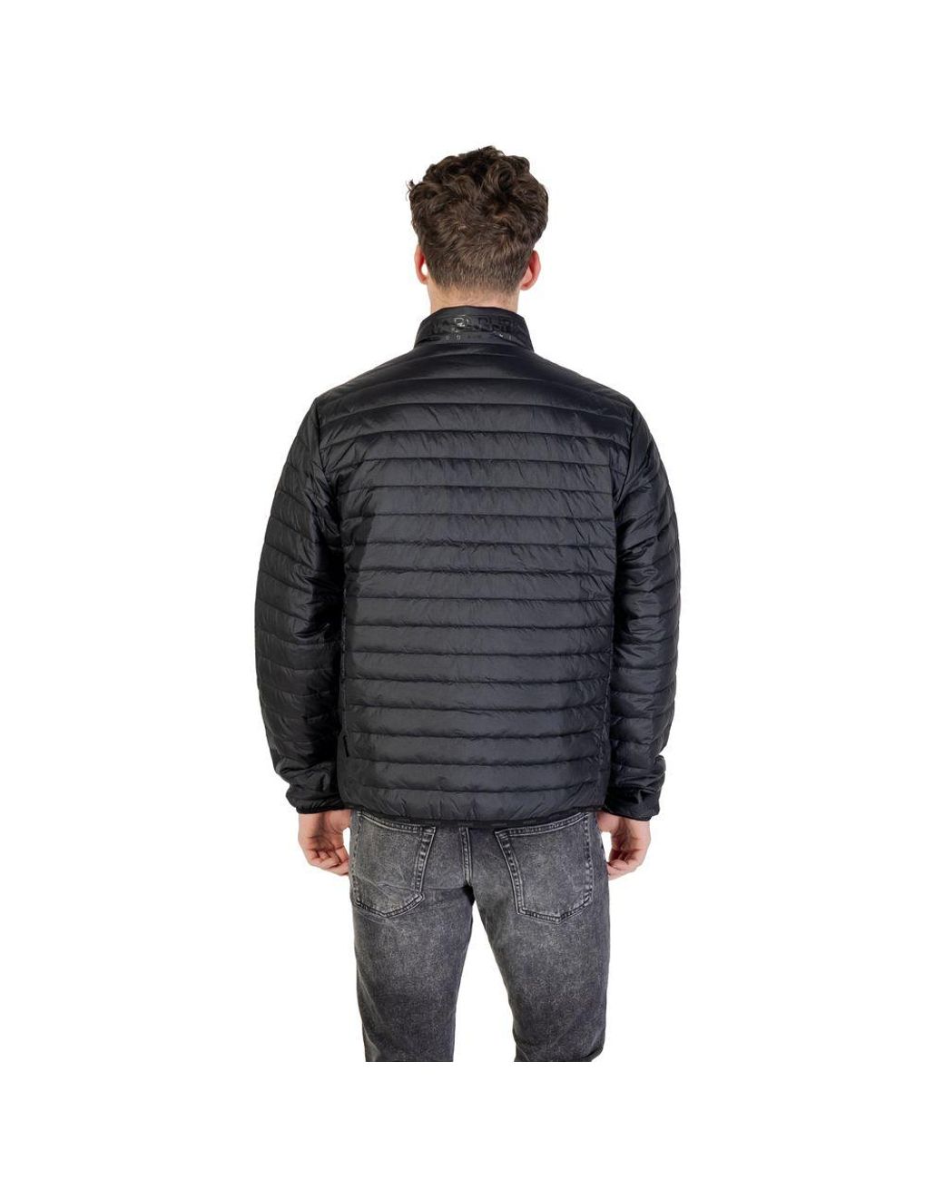 Napapijri Black Polyamide Jackets & Coat for men