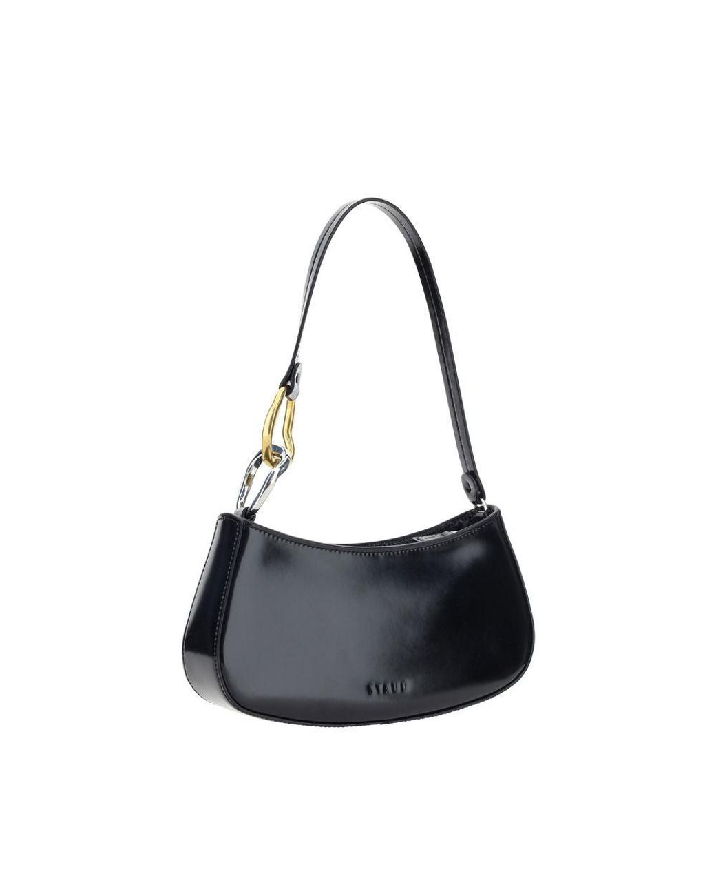 Staud Black Ollie Shoulder Bag