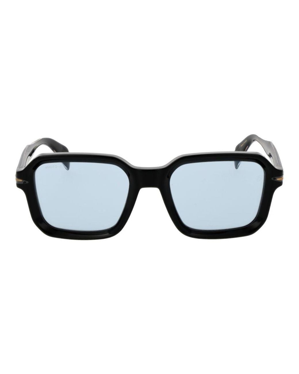 David Beckham Black Acetate Sunglasses for men