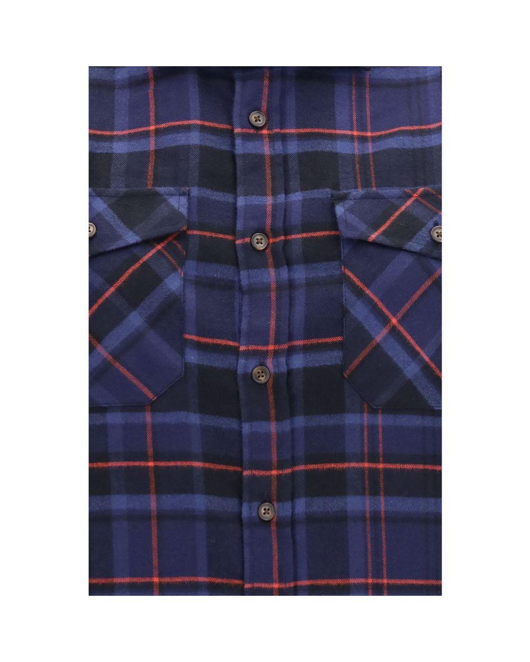 Deperlu Blue Multicolor Cotton Pattern Shirt for men