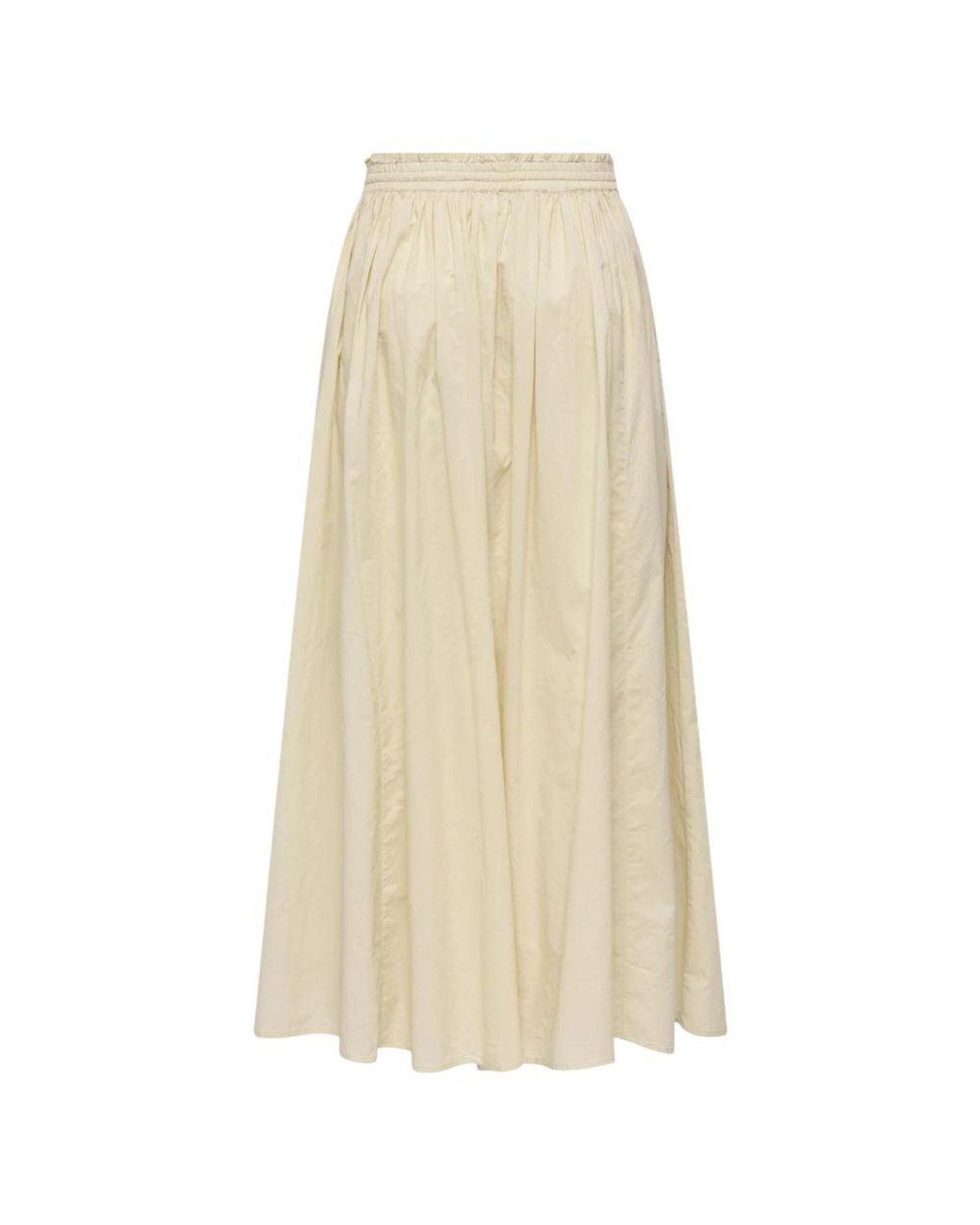 Jacqueline De Yong Natural Cotton Long Skirt