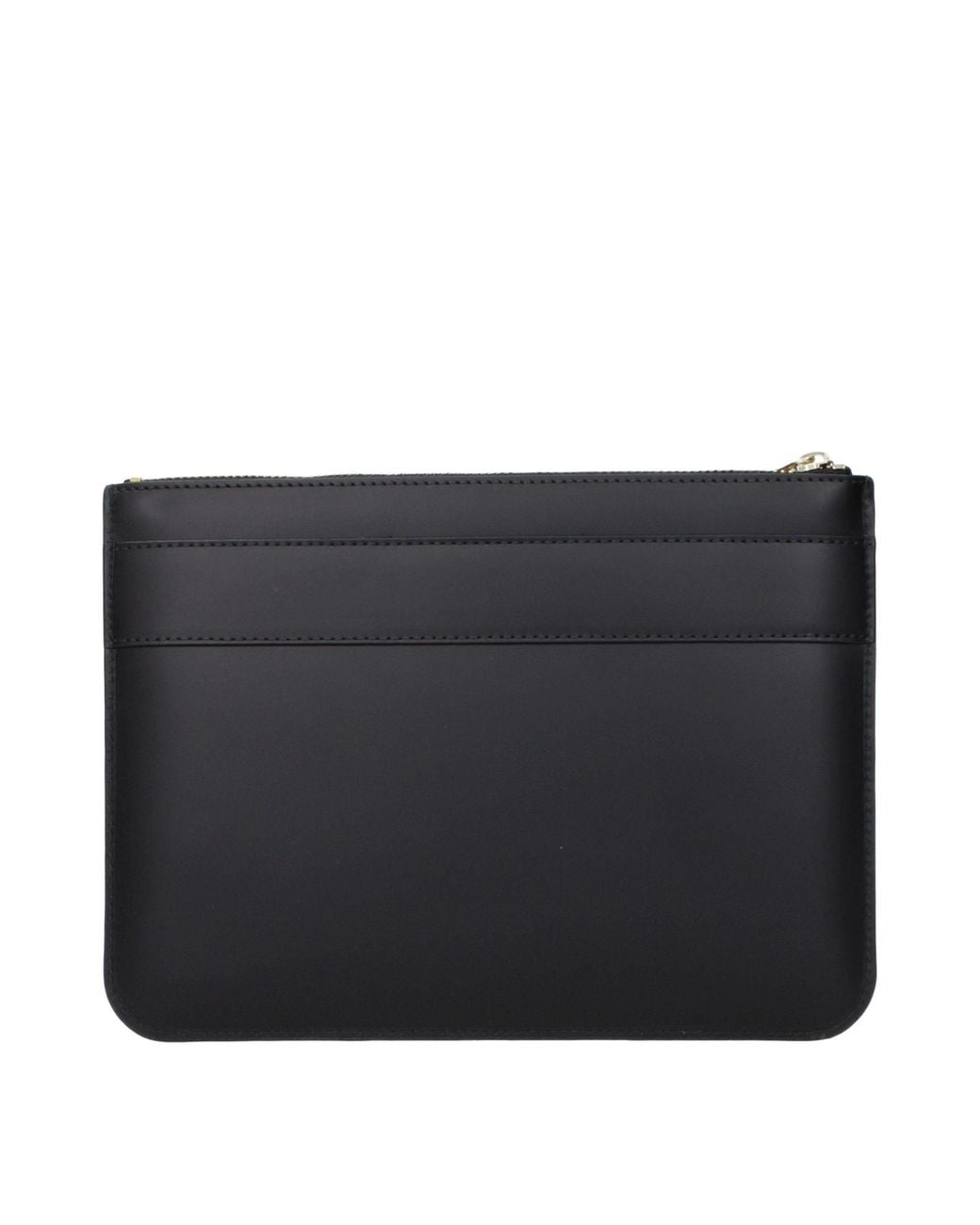 Comme des Garçons Black Leather Clutch Bag