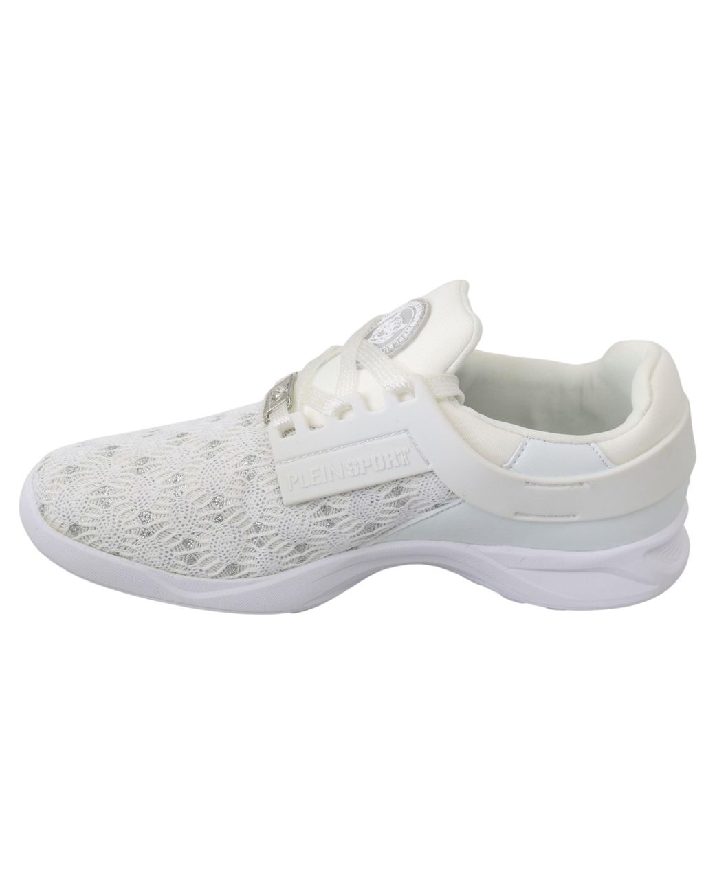 Philipp Plein Black Polyester Casual Sneakers Shoes