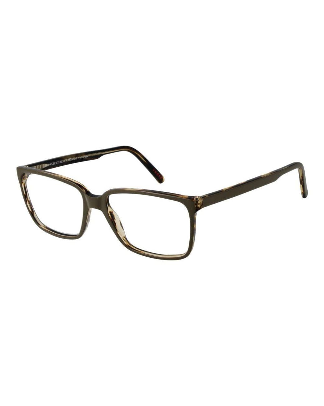 Andy Wolf Black Brown Acetate Glasses (frames)
