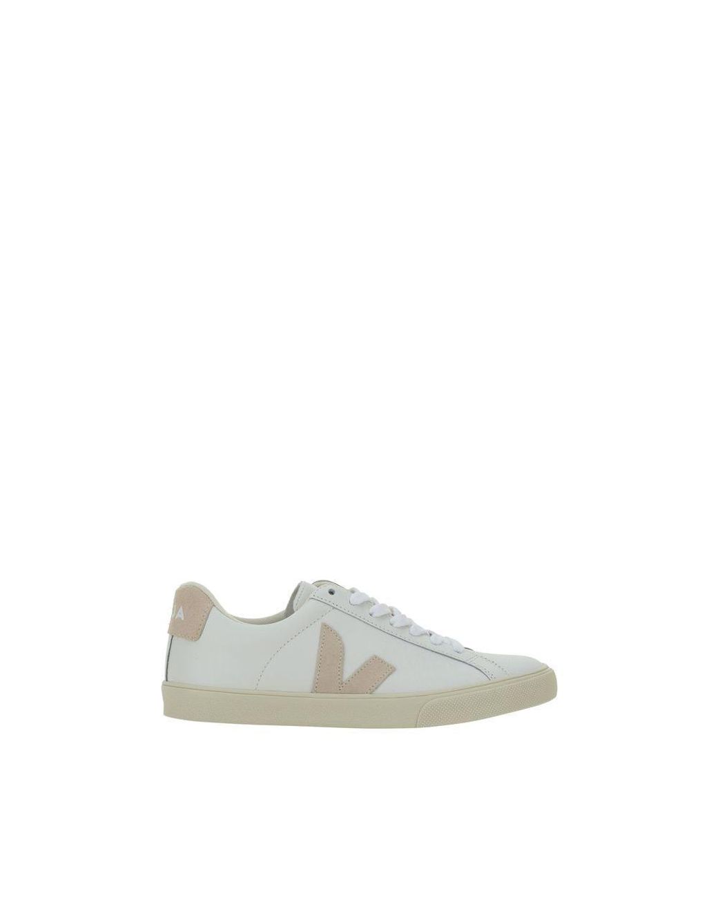 Veja Multicolor White Calf Leather Bos Taurus Low Top Sneakers