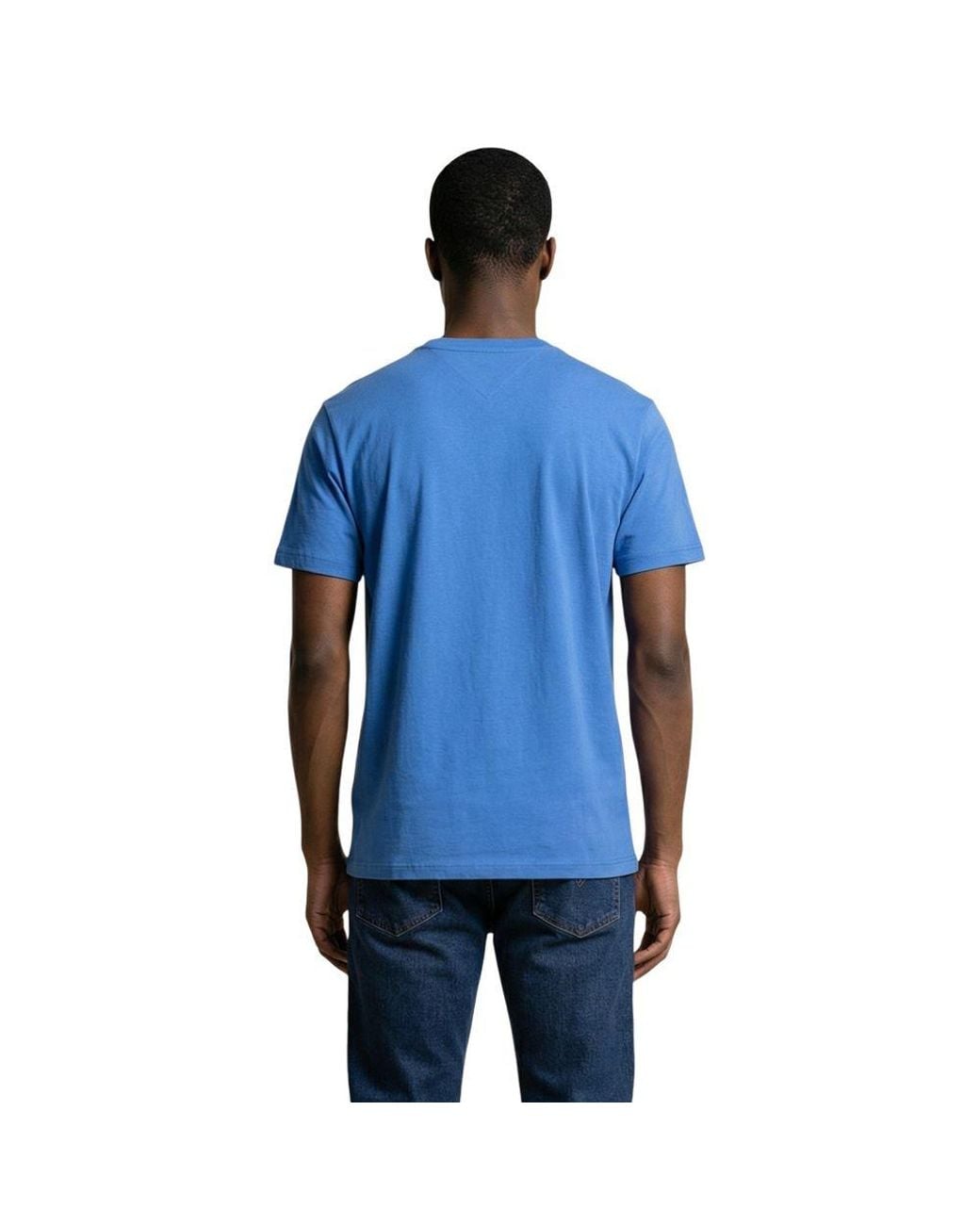 Tommy Hilfiger Blue Recycled Cotton T for men