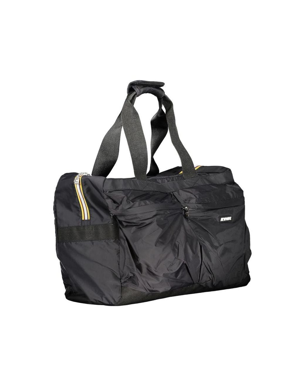 K-Way Black Polyester Men Travel Bag for men