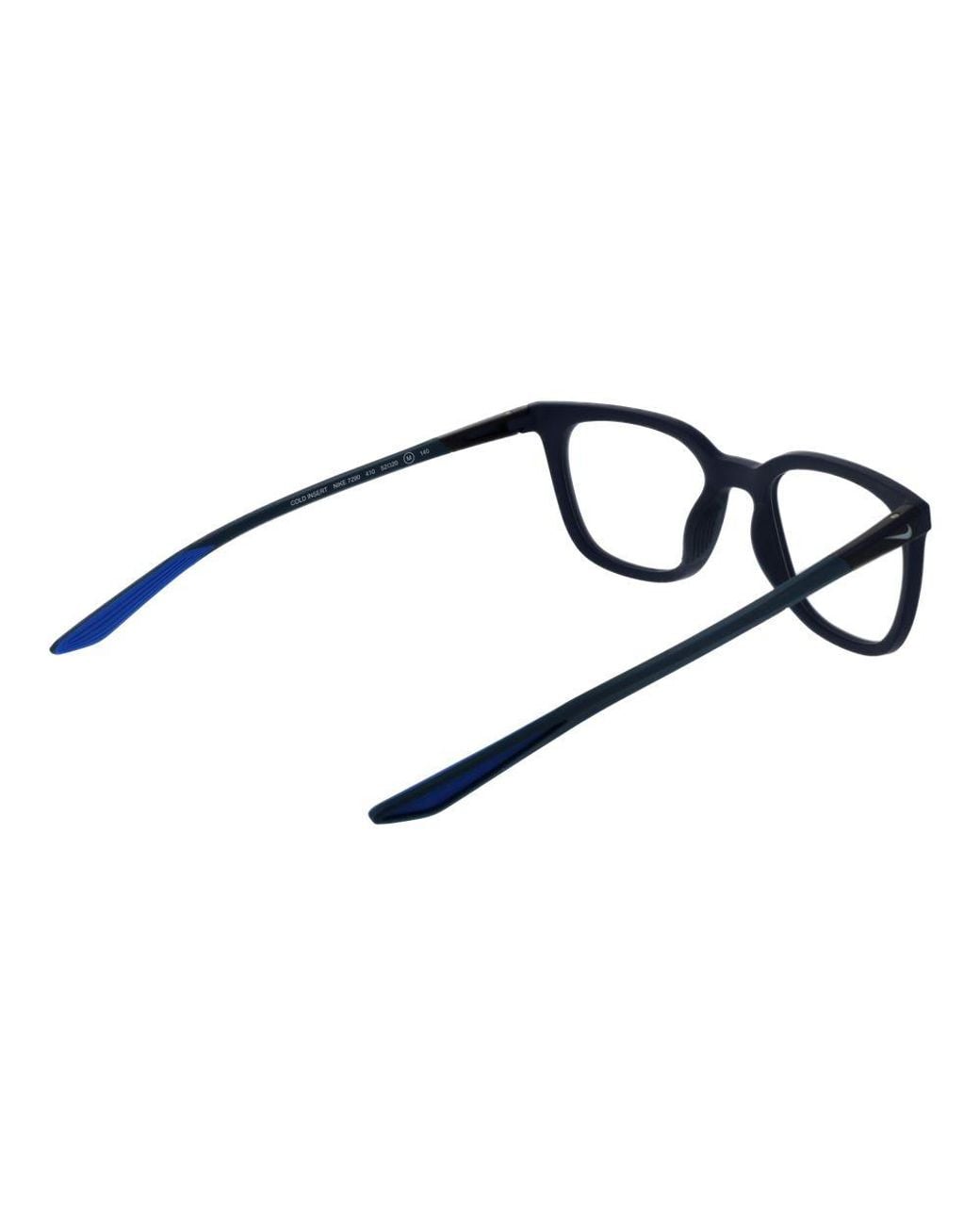 Nike Blue Metal Glasses (Frames) Accessory for men