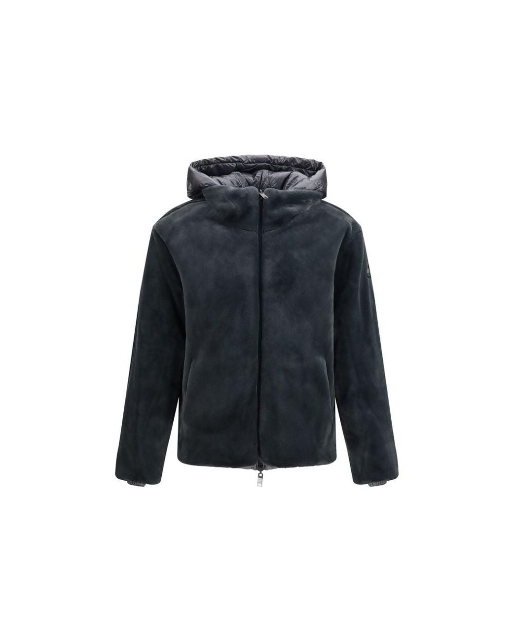 Moose Knuckles Gray Nylon Shell Jacket for men