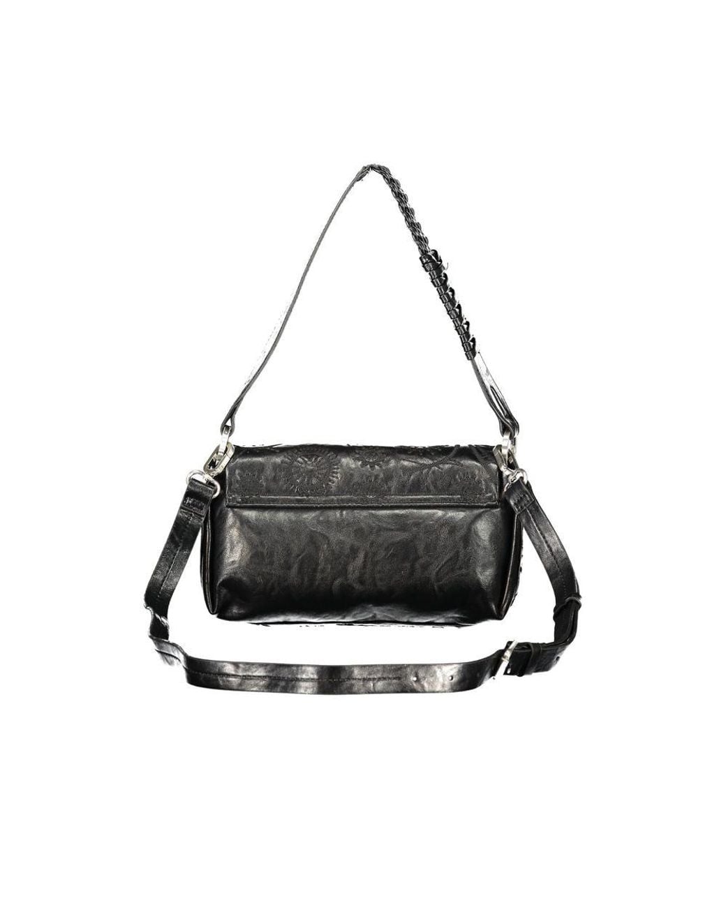 Desigual Black Polyurethane Bag